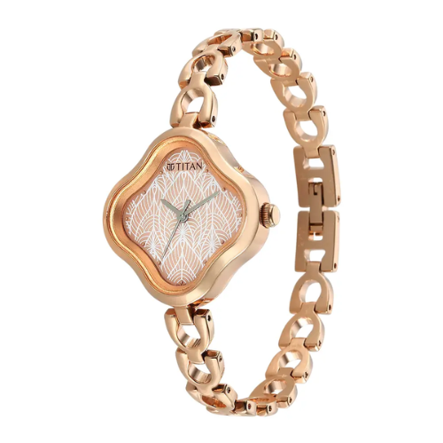 Titan Karishma Rose Gold Dial Watch 2701WM01 / NS2701WM01