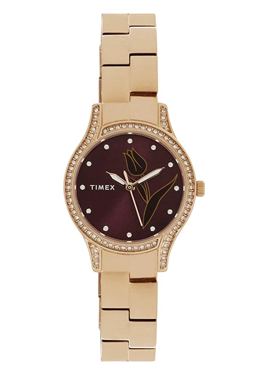 TIMEX Analog Purple Dial Women's Watch-TW0TL9504