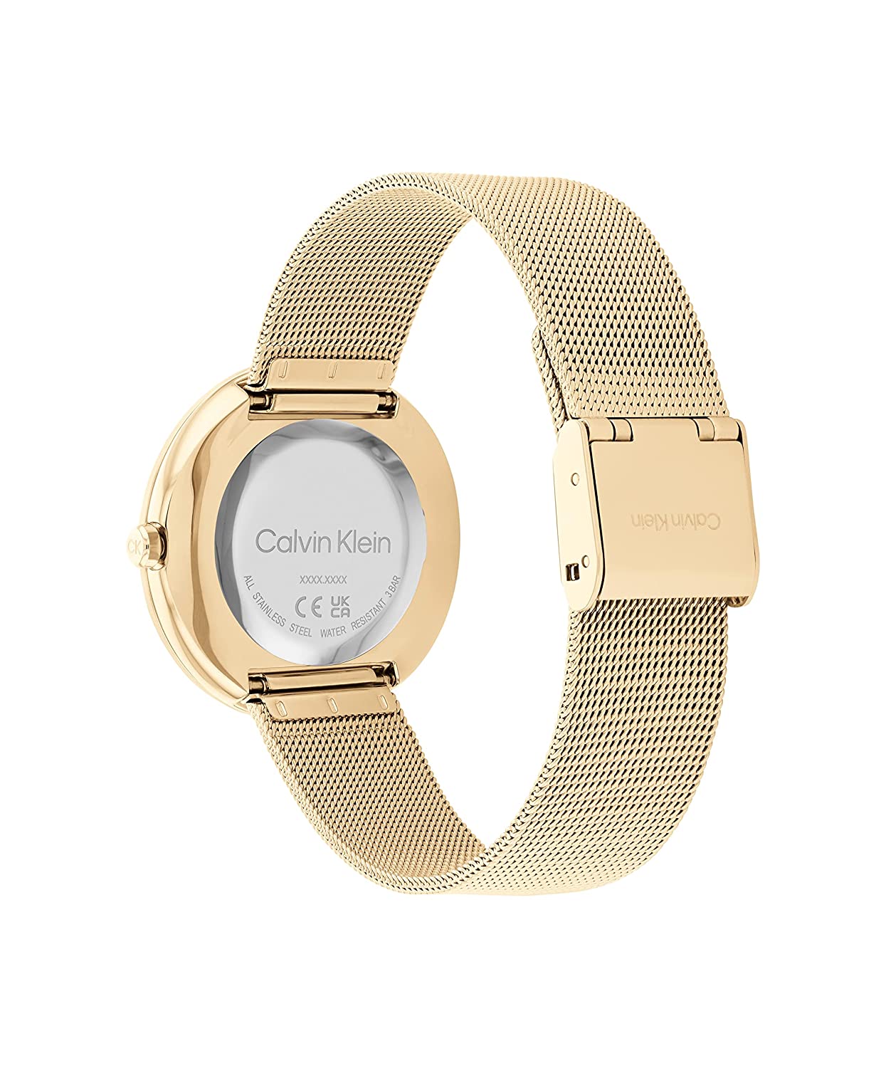 Calvin Klein 25200012 Twisted Bezel Quartz Watch for Women