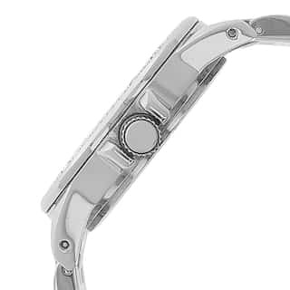 Titan White Dial Silver Metal Strap Watch NK9798SM02 (D563)