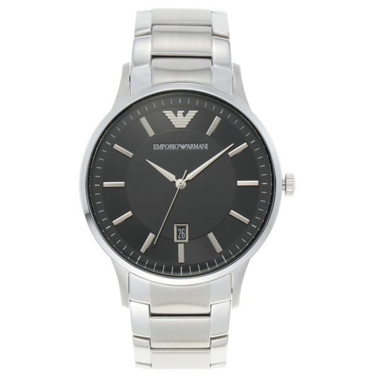 Men's Three-Hand Date Stainless Steel Watch AR11181