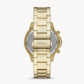 Bannon Multifunction Gold-Tone Stainless Steel Watch BQ2493