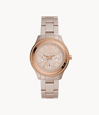 Stella Multifunction Caramel Ceramic Watch CE1112