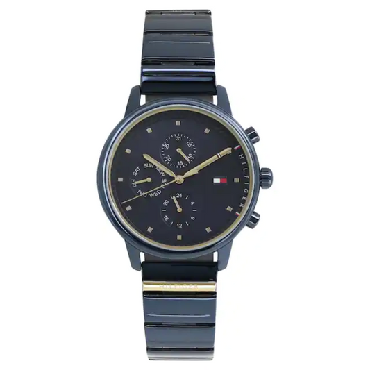 Blue Dial Blue Metal Strap Watch TOMMY HILFIGER NCTH1781893