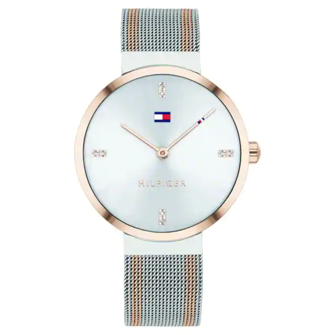 Tommy Hilfiger White Dial Stainless Steel Watch NCTH1782221