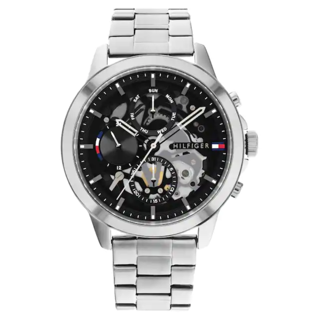 Tommy Hilfiger Men Black Dial Analog Watch 1710477