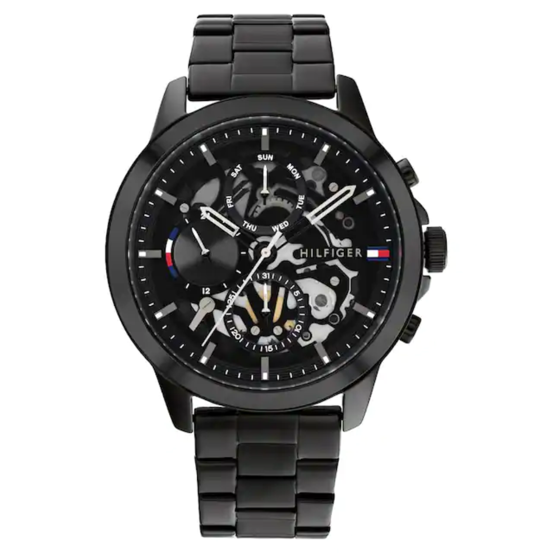 Tommy Hilfiger Men Black Dial Analog Watch TH1710478