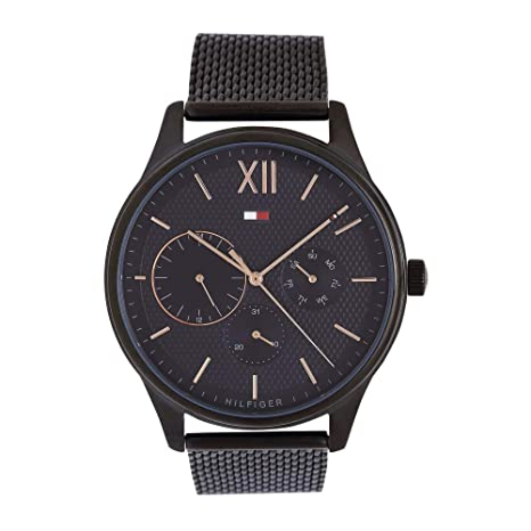 Tommy Hilfiger Analog Black Dial Men's Watch- NCTH1791420