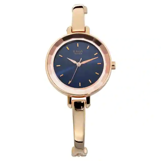 Titan Raga Blue Dial Metal Strap Watch  NS2575WM02