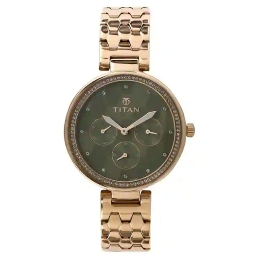 Whimsy Green Dial Multifunction Watch NN95059WM02 (DG968)