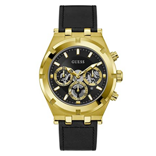 GUESS Sports Analog Black Dial Men's Watch-GW0262G2