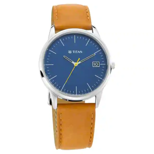 Titan Neo Blue Dial Analog with Date Watch for Men NN1836SL02 (DK305)