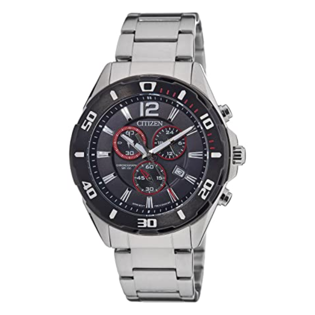 Citizen Analog Black Dial Men's Watch - AN711056F