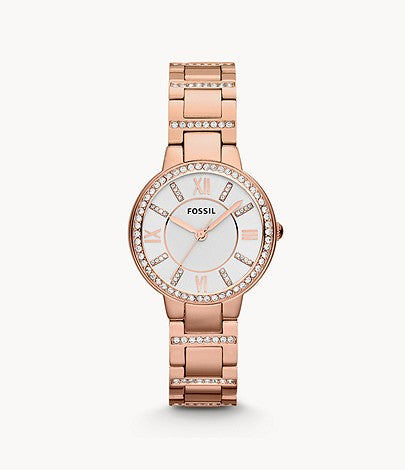 Virginia Rose-Tone Stainless Steel Watch ES3284