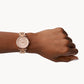 Carlie Three-Hand Rose Gold-Tone Stainless Steel Watch  ES4301