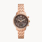 Neutra Chronograph Rose Gold-Tone Stainless Steel Watch ES5218