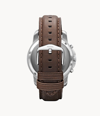 Grant Chronograph Brown Leather Watch FS4735