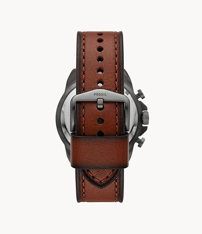 Bronson Chronograph Brown Eco Leather Watch FS5855