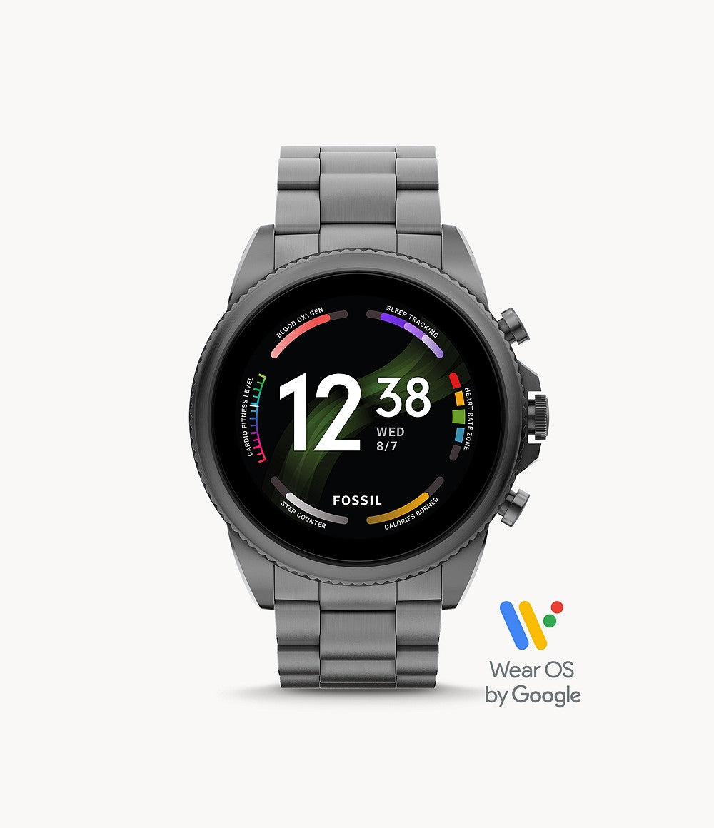 Gen 6 Smartwatch Smoke Stainless Steel FTW4059