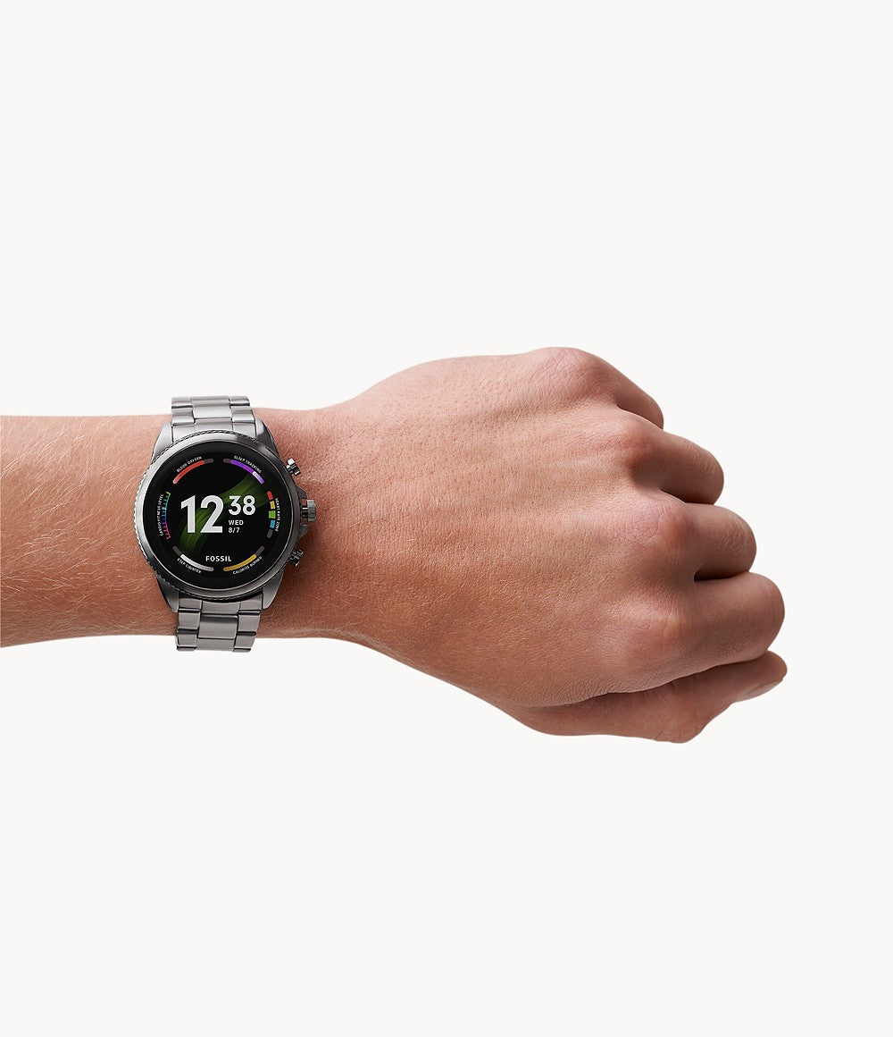 Gen 6 Smartwatch Smoke Stainless Steel FTW4059