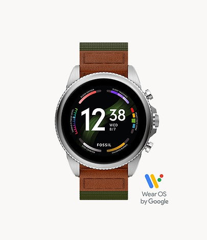 Gen 6 Smartwatch Venture Edition Olive Fabric and Leather FTW4068