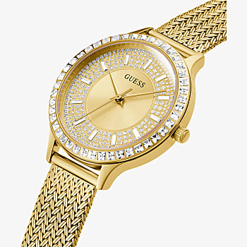 Gold Tone Case Gold Tone Stainless Steel Watch GW0402L2