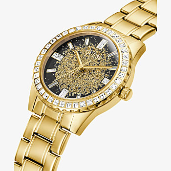 Gold Tone Case Gold Tone Stainless Steel Watch GW0405L2