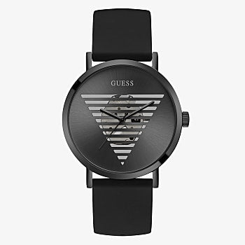 Black Case Black Silicone Watch GW0503G3