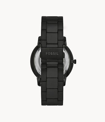 Neutra Automatic Black Stainless Steel Watch ME3183