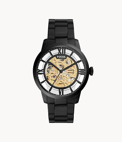 44mm Townsman Automatic Black Stainless Steel Watch ME3197