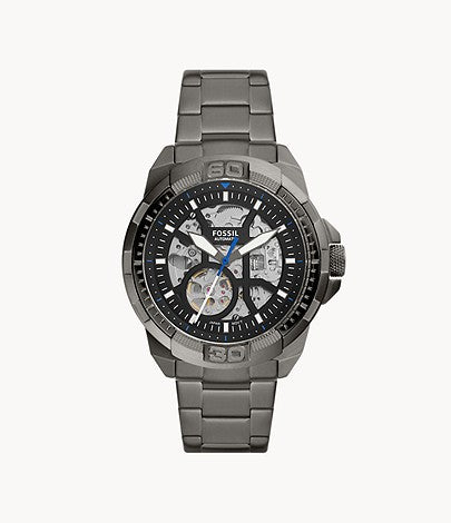 Bronson Automatic Smoke Stainless Steel Watch ME3218