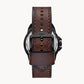 Bronson Automatic Brown Eco Leather Watch ME3219