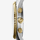 Oversized Lexington Two-Tone Watch MK8344