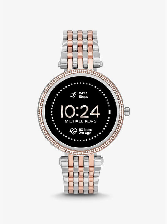 Michael Kors gen 5E Darci Pavé Two-Tone Smartwatch MKT5129