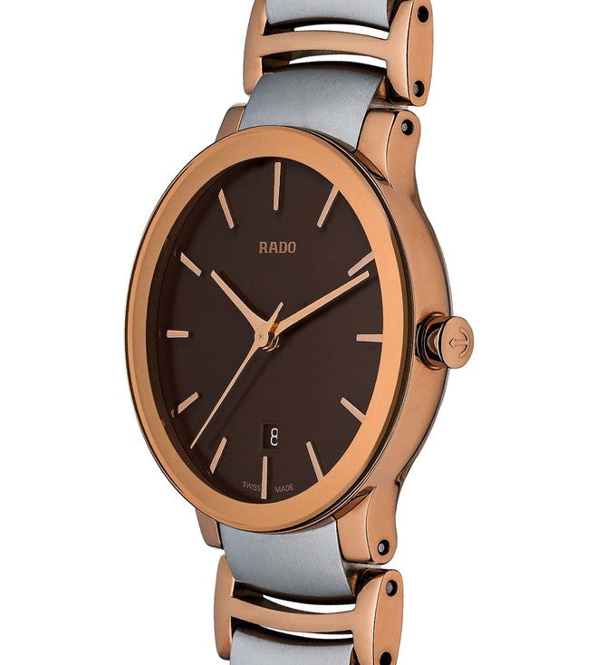 Rado rose gold ladies watch hot sale