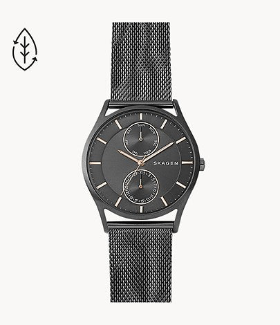 Buy STRAND BY OBAKU Womens 35.2 mm Flower Charcoal Mother Of Pearl Dial  Stainless Steel Analogue Watch - S700LXBBMB-DF | Shoppers Stop