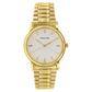 White Dial Golden Stainless Steel Strap Watch 1013YM03