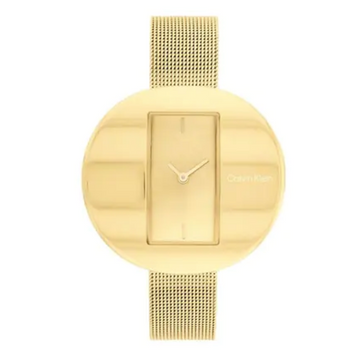 Calvin Klein 25200146 Circular Mesh Quartz Watch for Women