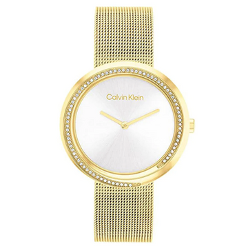 Calvin Klein 25200150 Twisted Bezel Crystals Watch for Women