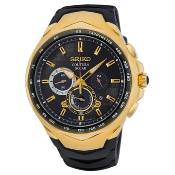 Seiko SSC810P9 Coutura Solar Power Chronograph Watch for Men