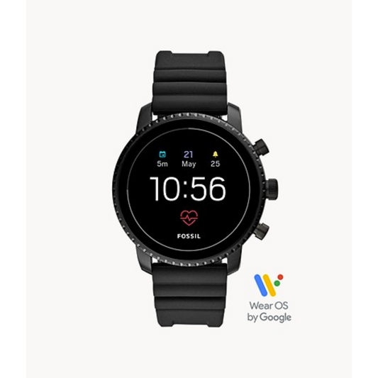 Gen 4 Smartwatch Explorist HR Black Silicone FTW4018