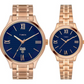 TIMEX ANALOG BLUE DIAL PAIRS WATCH-TW00PR284