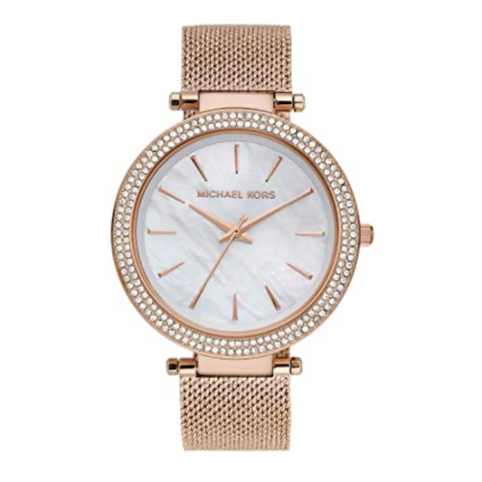 Michael Kors Analog White Dial Women's Watch-MK4519