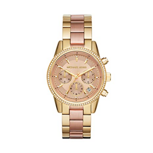 Michael Kors Analog Rose Gold Dial Women's Watch-MK6475