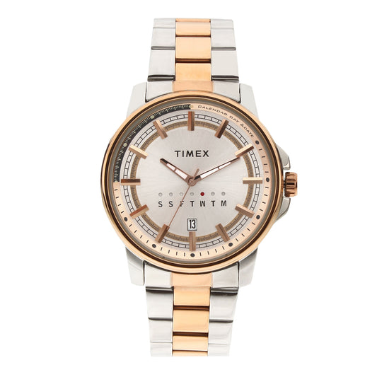 TIMEX Analog Silver Dial Men's Watch-TWEG17205