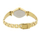 White Dial Golden Stainless Steel Strap Watch NR8063YM05