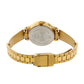 Champagne Dial Golden Stainless Steel Strap Watch NR8096YM05