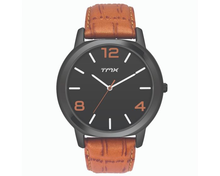 Black Casual Watch With Accent Arabics TM0TG8203T