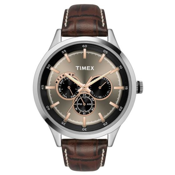 TIMEX ANALOG BLACK DIAL MEN'S WATCH TW000T309