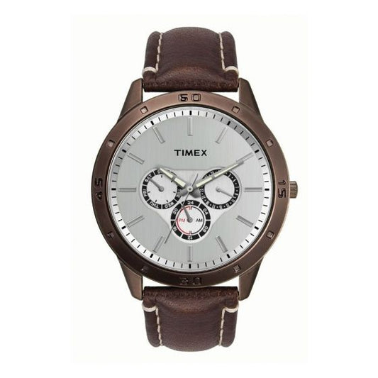 TIMEX ANALOG SILVER DIAL MEN'S WATCH TW000U916